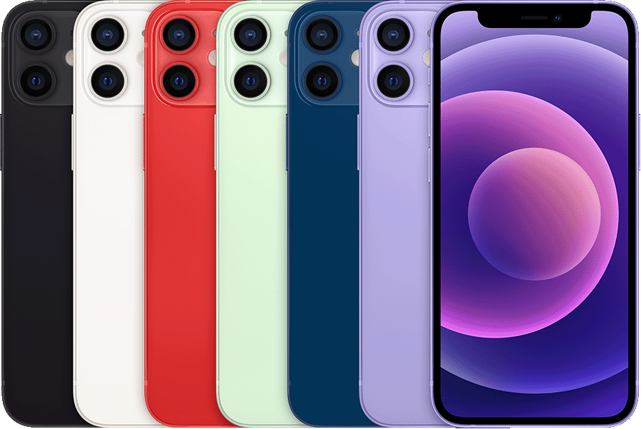 iPhone 12 mini &mdash; manufacturer illustration, not current shop stock