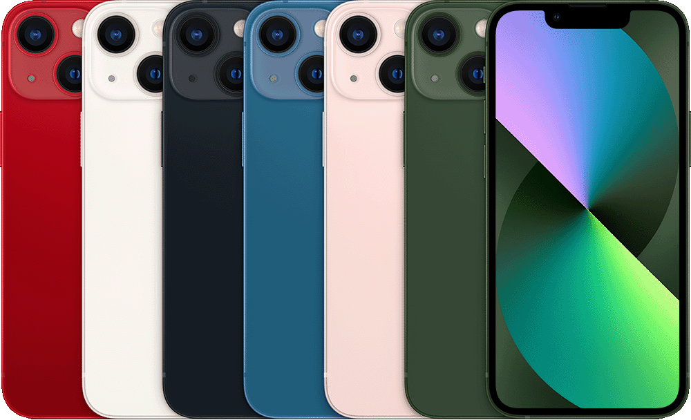 iPhone 13 mini &mdash; manufacturer illustration, not current shop stock