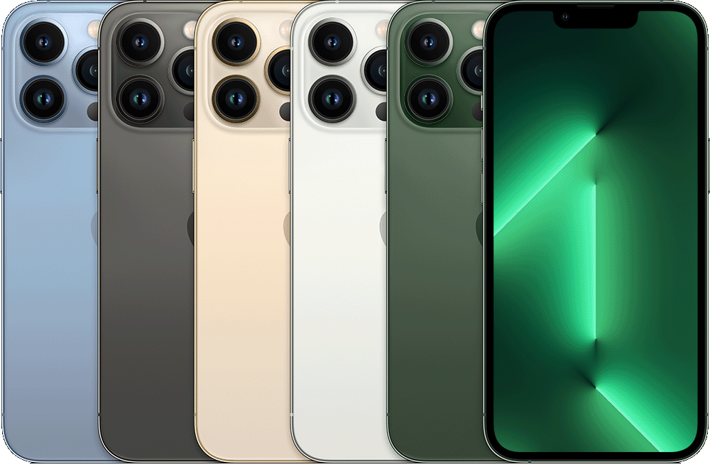 iPhone 13 Pro &mdash; manufacturer illustration, not current shop stock