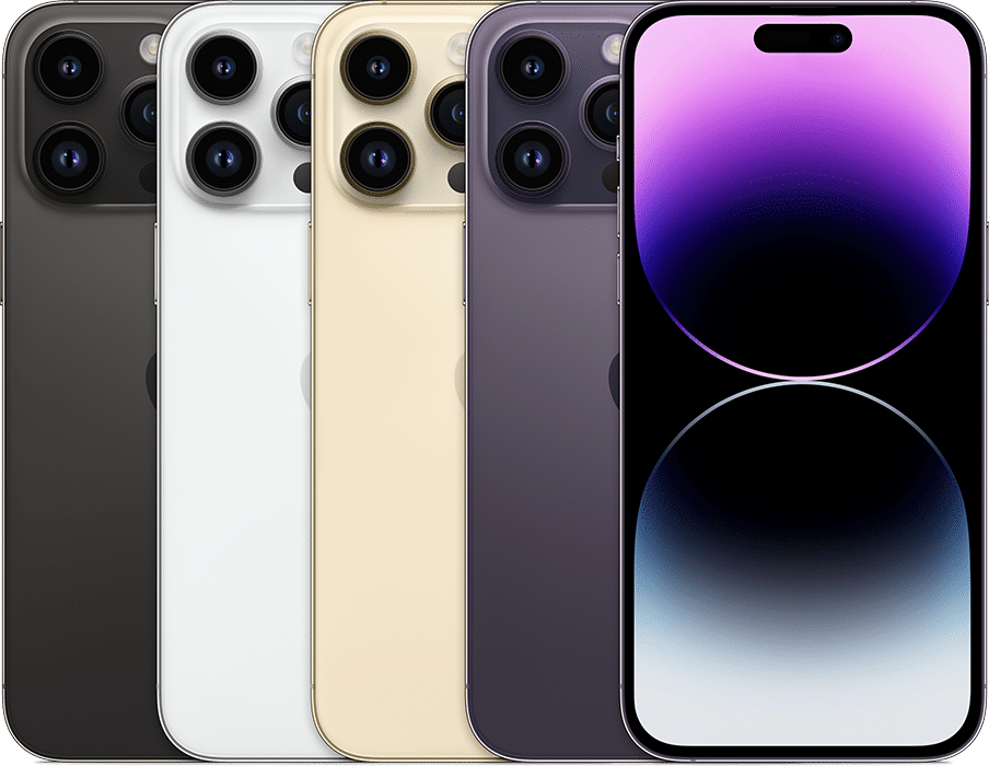 iPhone 14 Pro Max &mdash; manufacturer illustration, not current shop stock