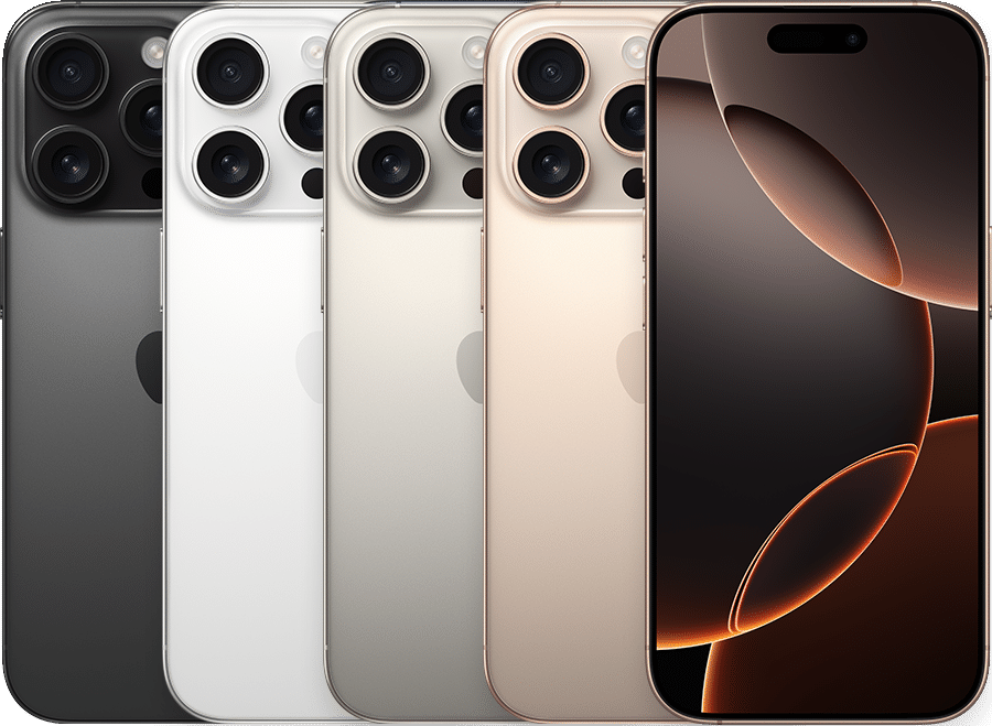 iPhone 16 Pro &mdash; manufacturer illustration, not current shop stock