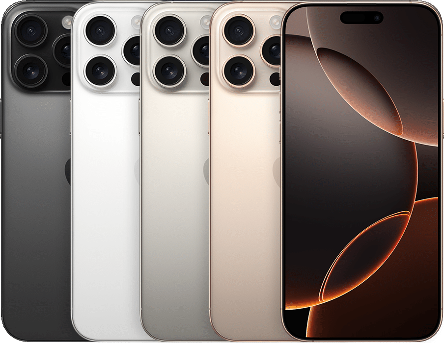 iPhone 16 Pro Max &mdash; manufacturer illustration, not current shop stock