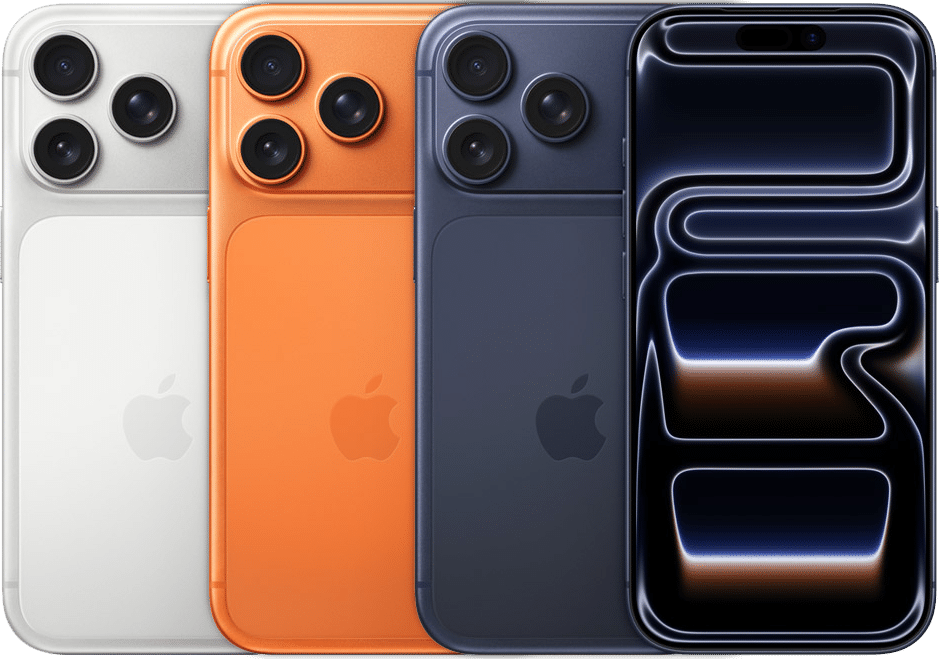 iPhone 17 Pro &mdash; manufacturer illustration, not current shop stock